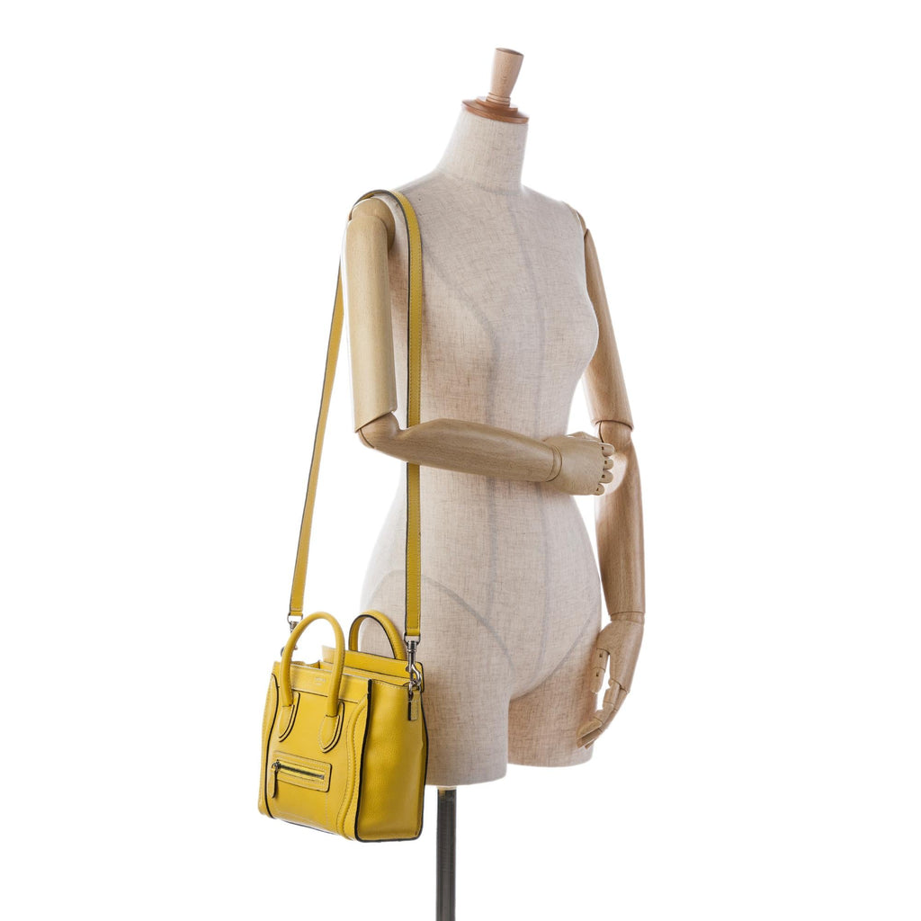 Celine Nano Luggage Tote (SHG-DHbUcg)