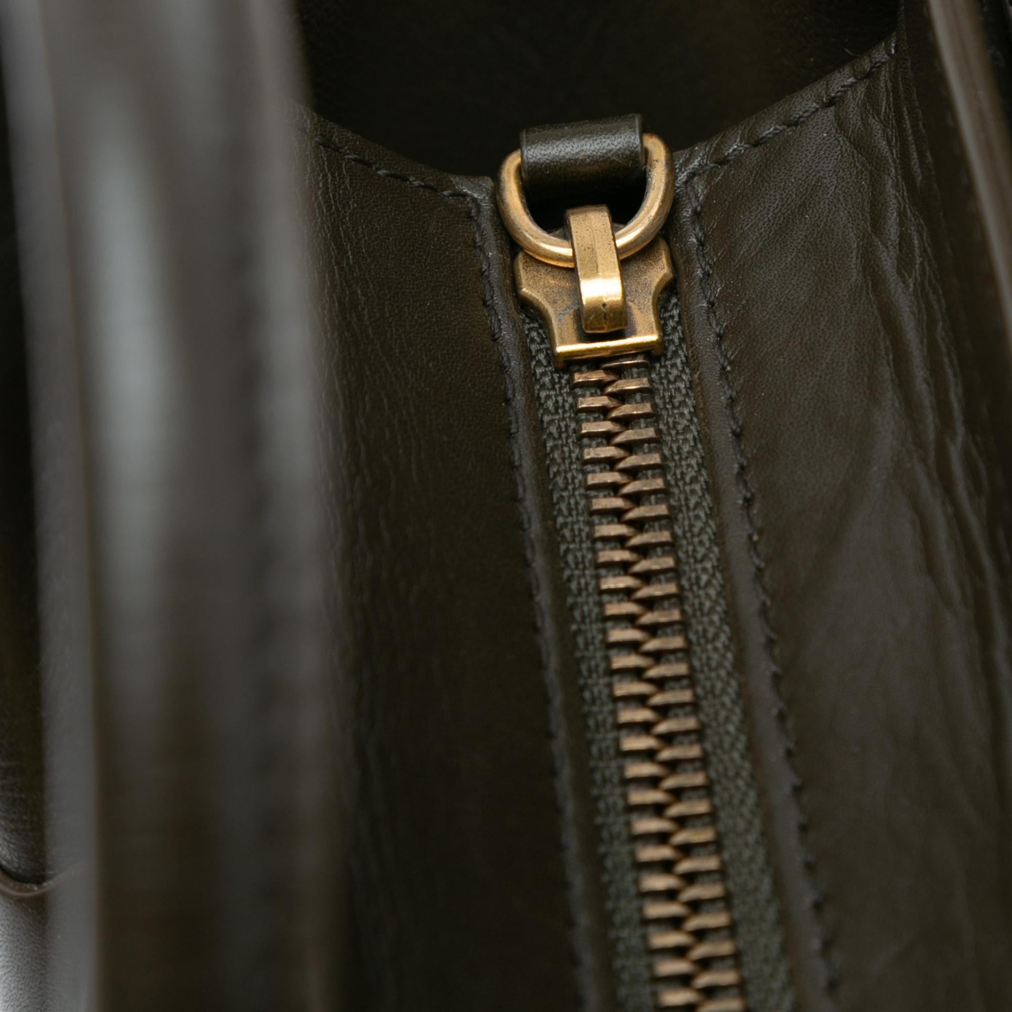 Celine Nano Tricolor Nubuck and Calfskin Luggage Tote (SHG-ikhilU)