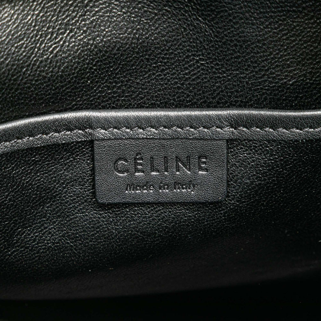 Celine Nano Tricolor Nubuck and Calfskin Luggage Tote