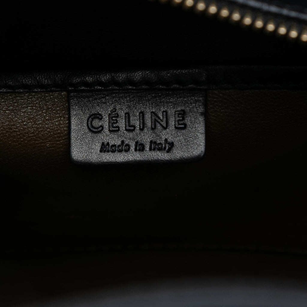 Celine Nano Tricolor Nubuck and Calfskin Luggage Tote