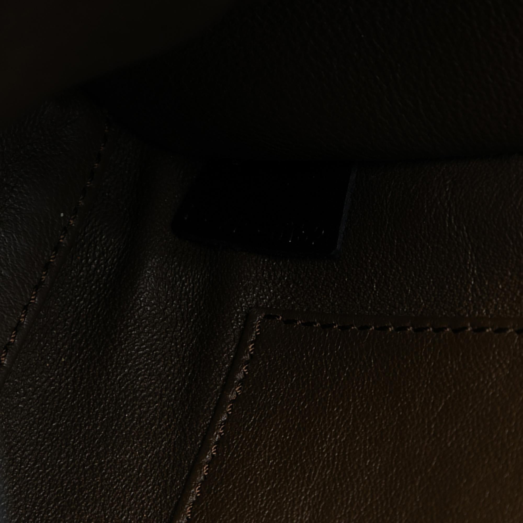 Celine Nano Tricolor Nubuck and Calfskin Luggage Tote
