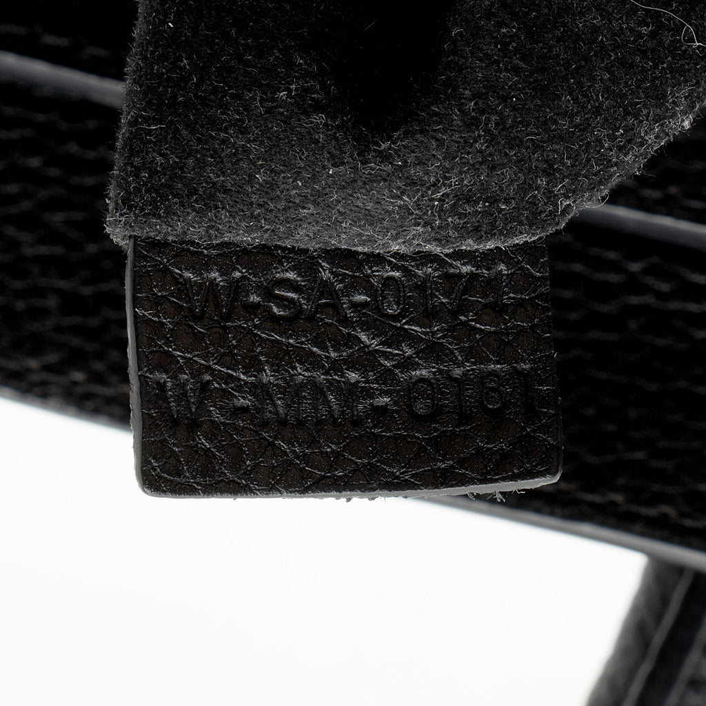 Celine Pebbled Leather Mini Luggage Tote