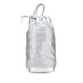 Celine Perforated Metallic Calfskin Sling Backpack
