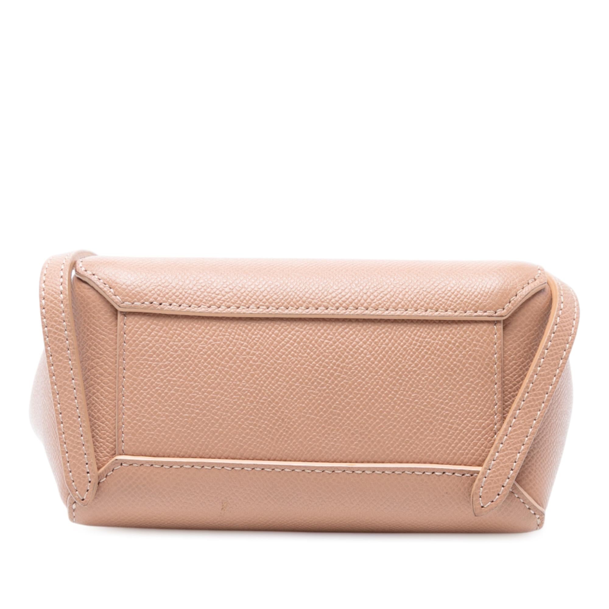 Celine Pico Grained Calfskin Belt Bag