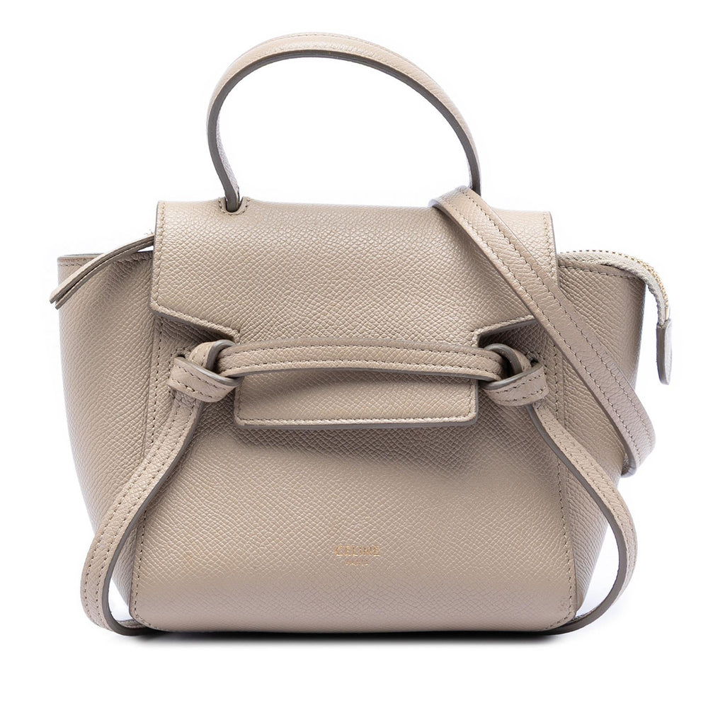 Celine Pico Grained Calfskin Belt Bag