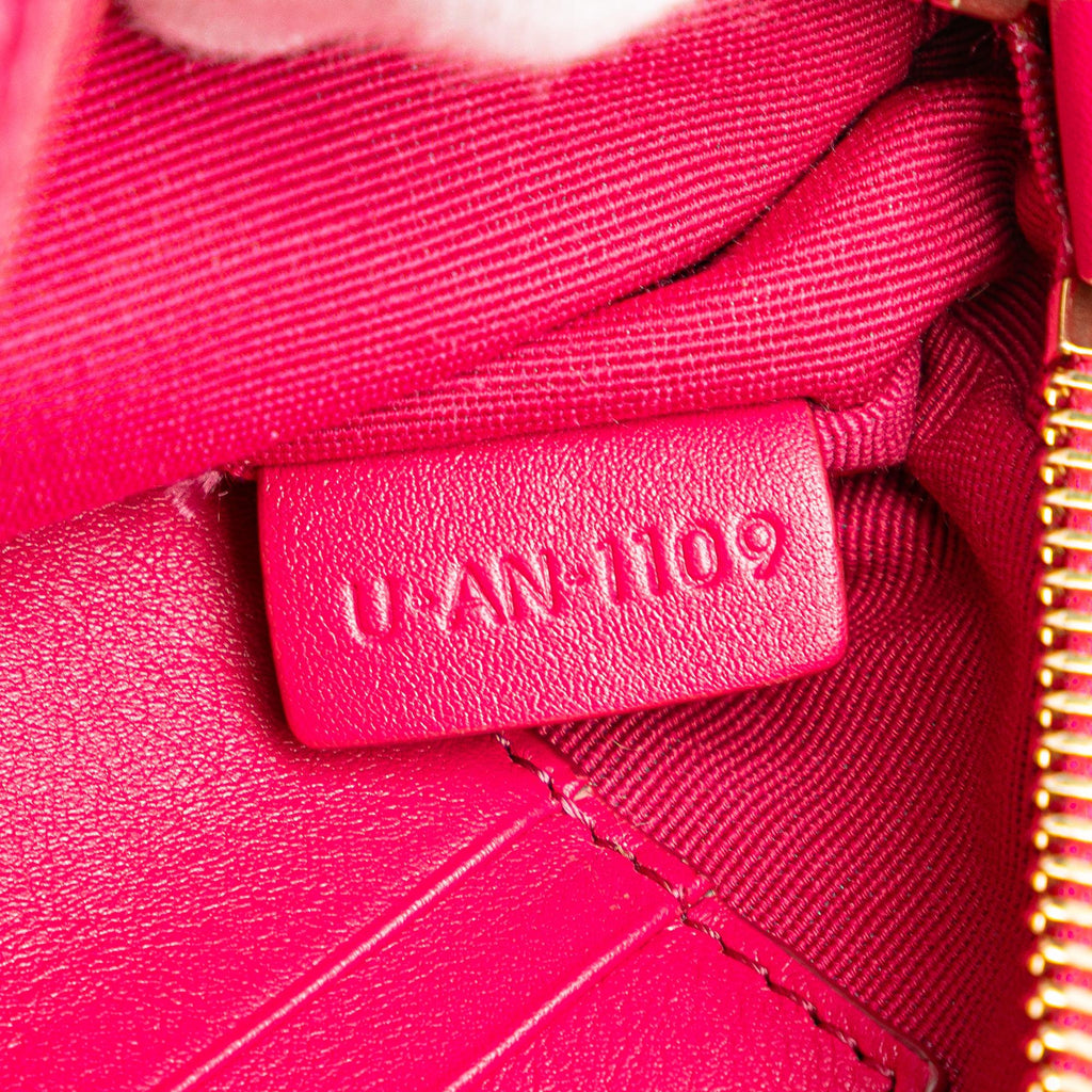 Celine Quilted Calfskin C Charm Crossbody
