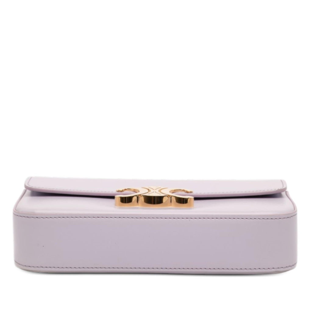 Celine Shiny Calfskin Claude Chain Shoulder Bag