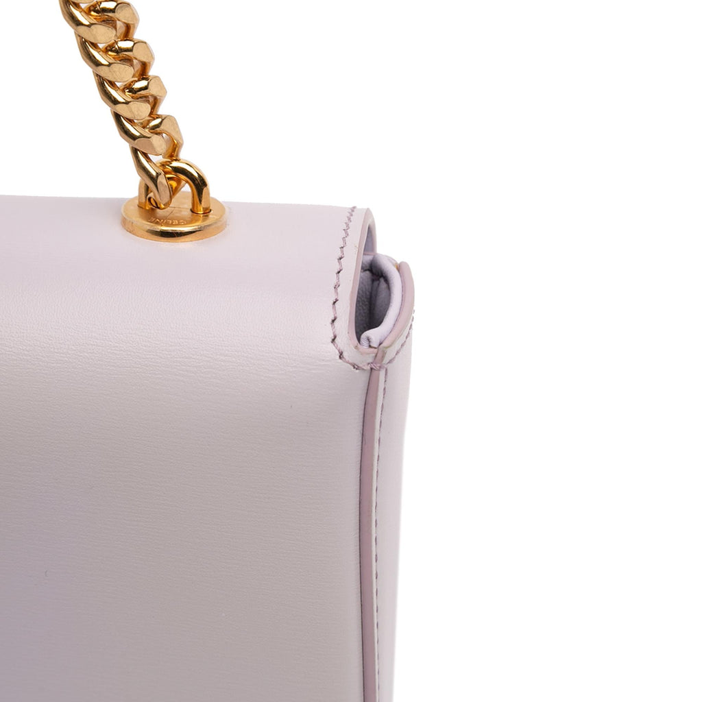 Celine Shiny Calfskin Claude Chain Shoulder Bag