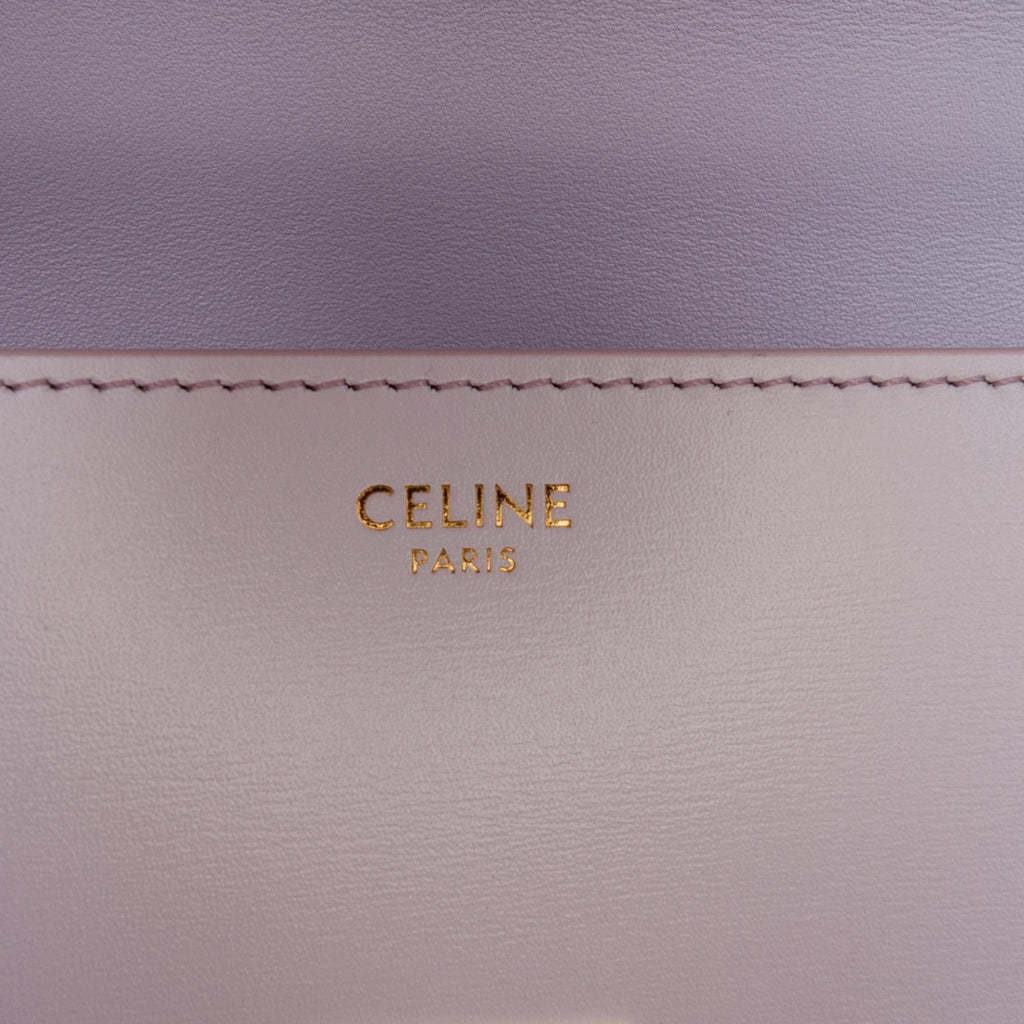 Celine Shiny Calfskin Claude Chain Shoulder Bag