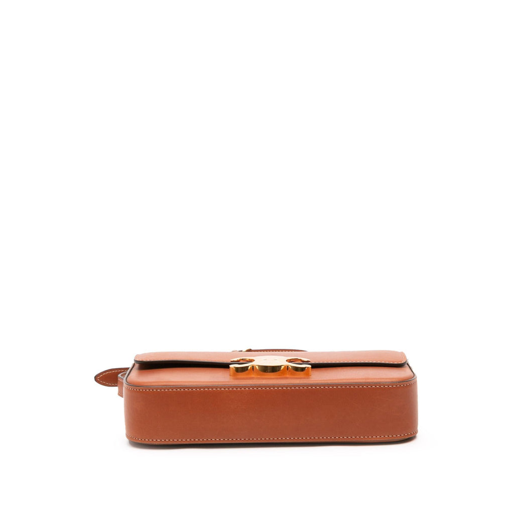 Celine Shiny Calfskin Claude Shoulder Bag