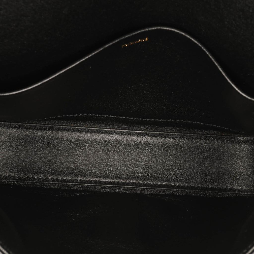 Celine Shiny Calfskin Claude Shoulder Bag
