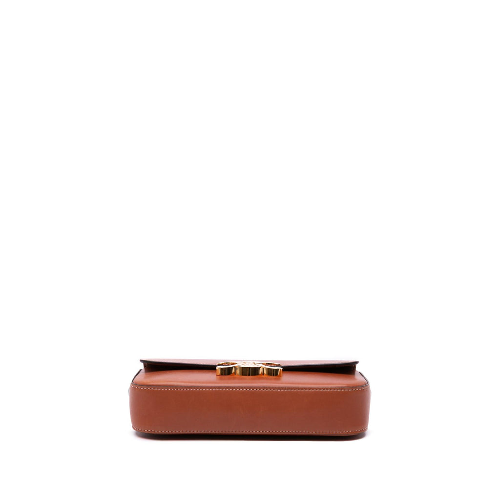 Celine Shiny Calfskin Claude Shoulder Bag
