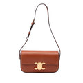 Celine Shiny Calfskin Claude Shoulder Bag