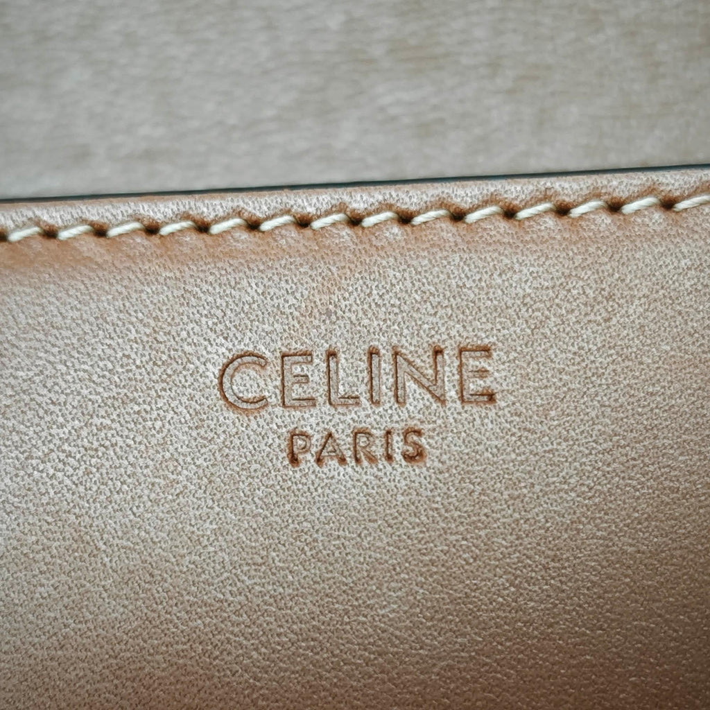 Celine Shiny Calfskin Claude Shoulder Bag