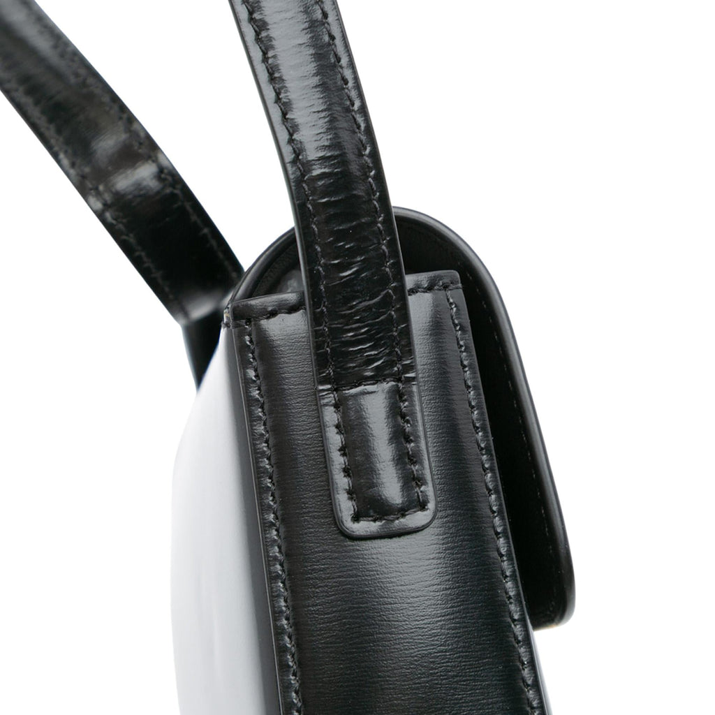 Celine Shiny Calfskin Claude Shoulder Bag