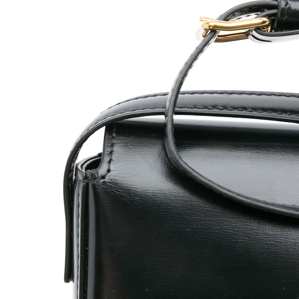 Celine Shiny Calfskin Claude Shoulder Bag