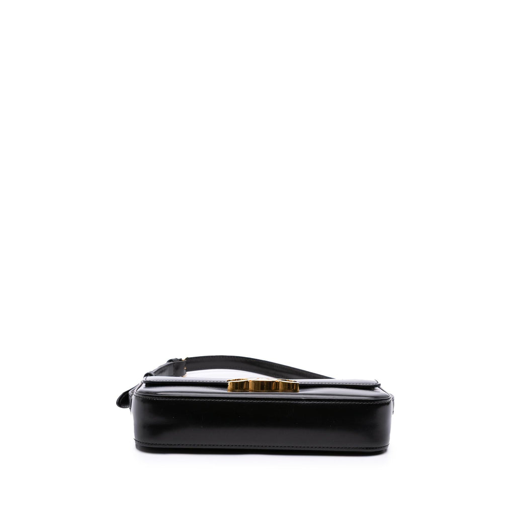 Celine Shiny Calfskin Claude Shoulder Bag