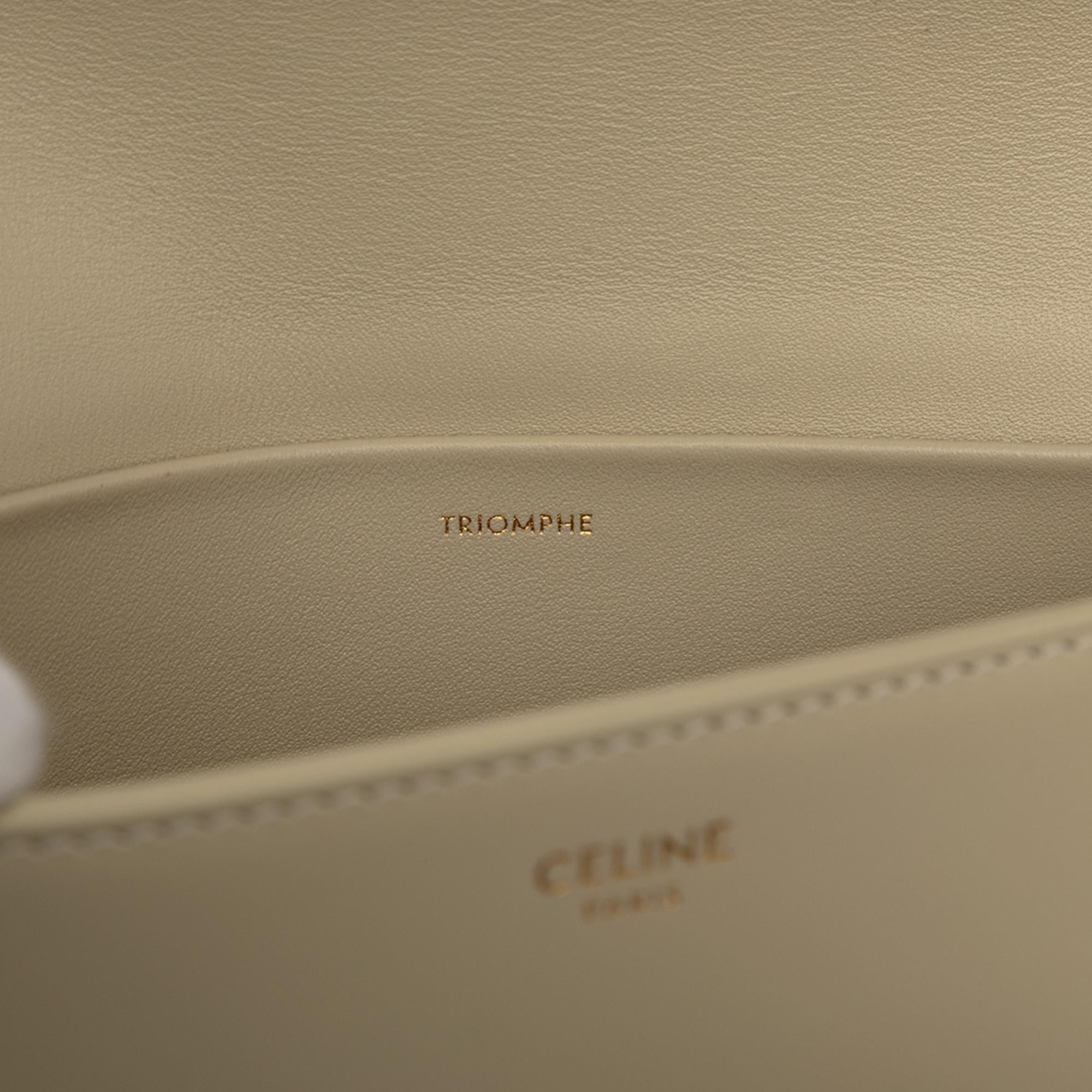 Celine Shiny Calfskin Claude Shoulder Bag