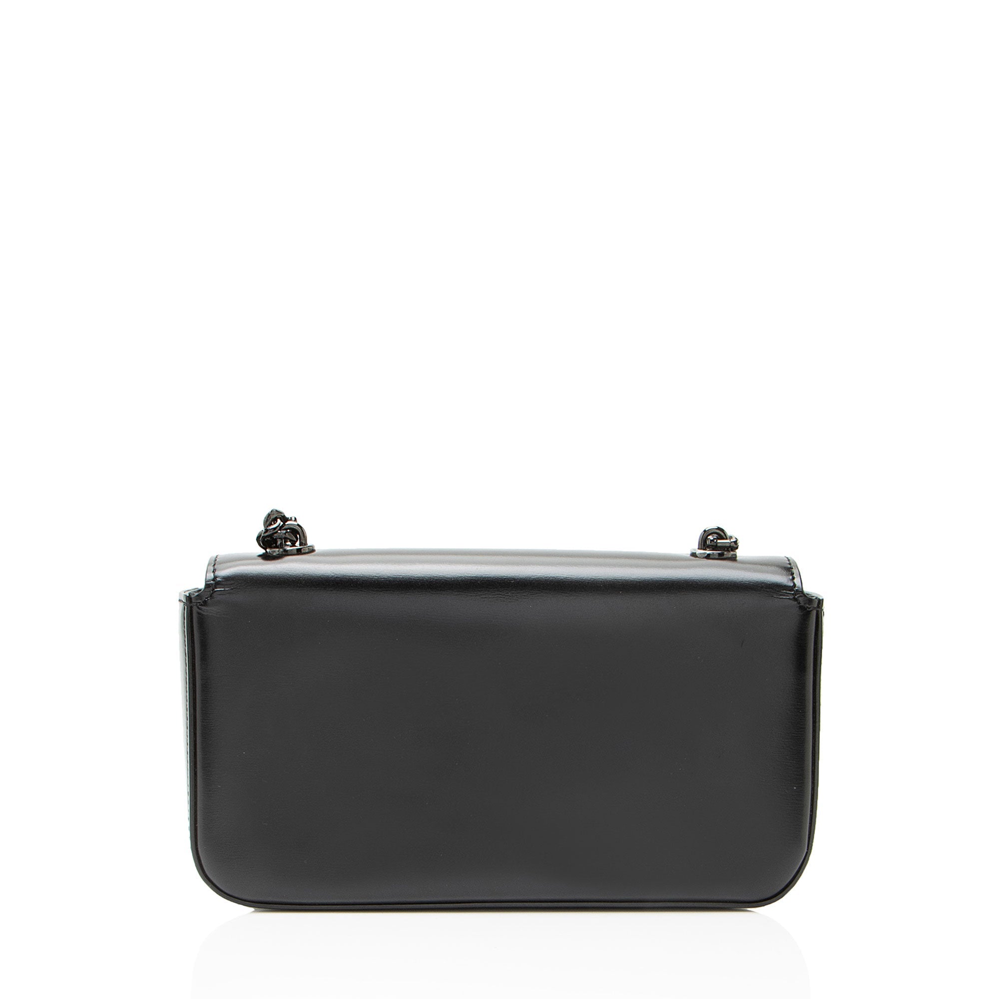 Celine Shiny Calfskin Triomphe Chain Shoulder Bag