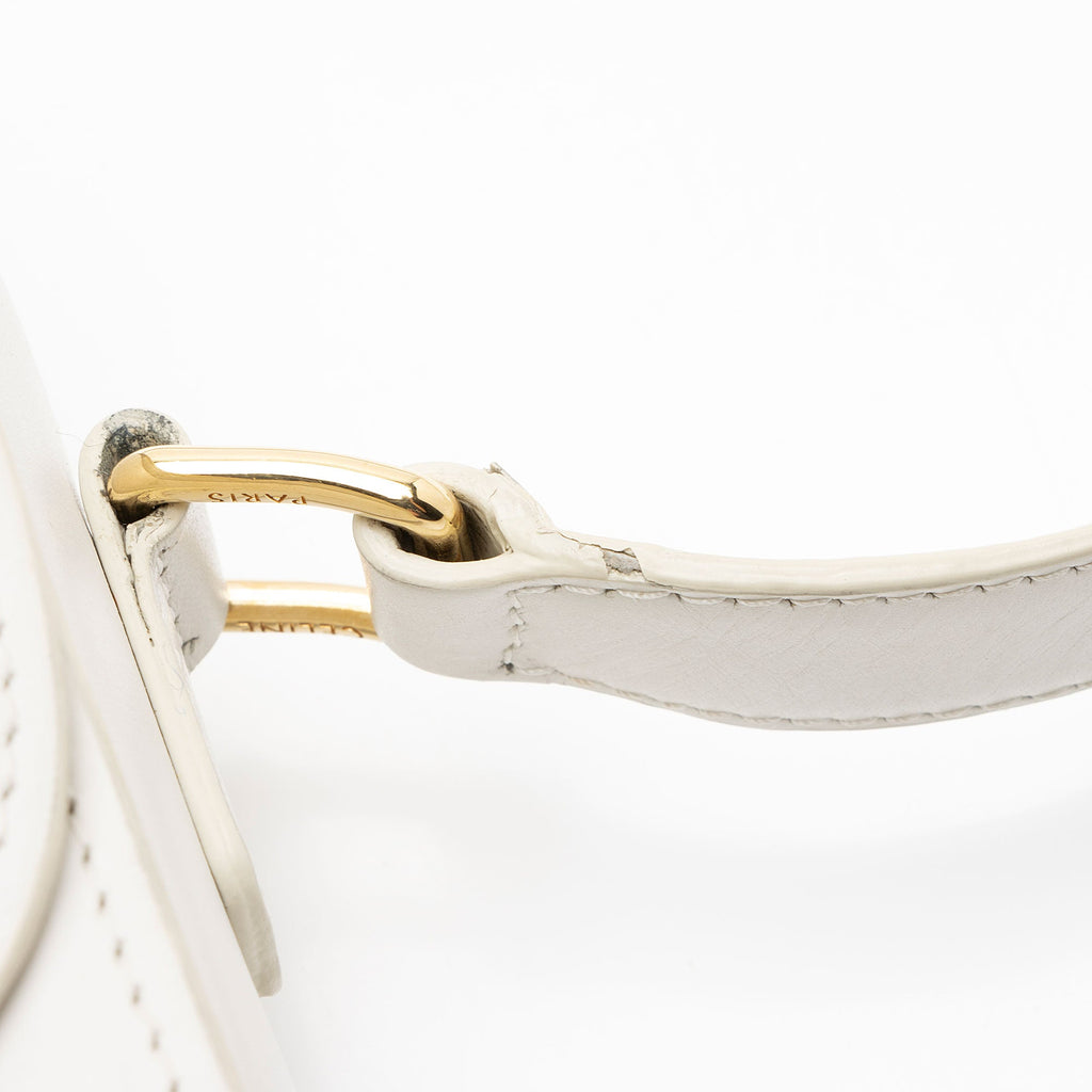 Celine Shiny Calfskin Triomphe Classique Shoulder Bag