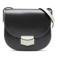 Celine Small Bicolor Glazed Calfskin Trotteur Crossbody
