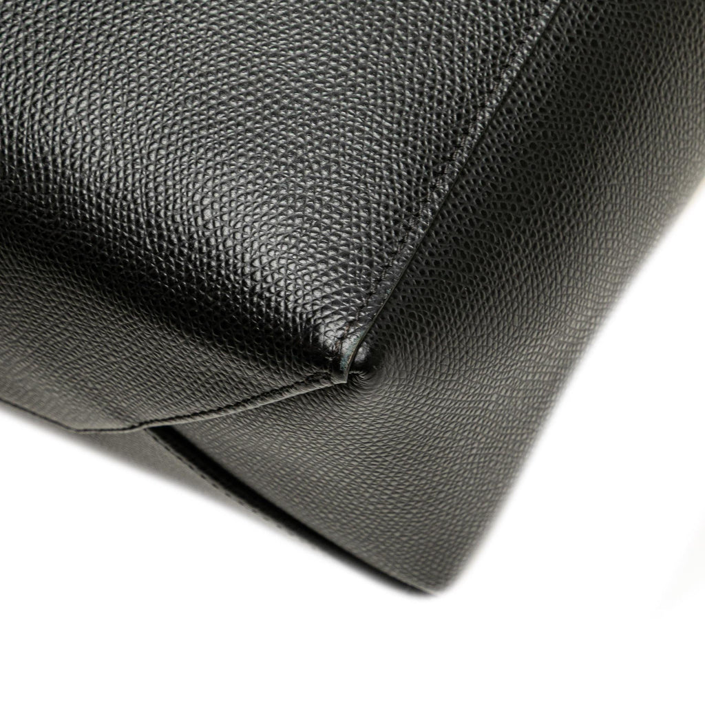 Celine Small Bicolor Leather Vertical Cabas