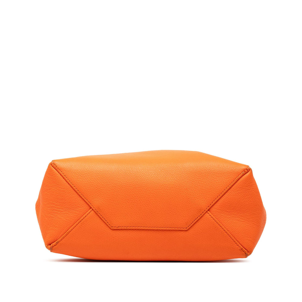 Celine Small Bicolor Leather Vertical Cabas