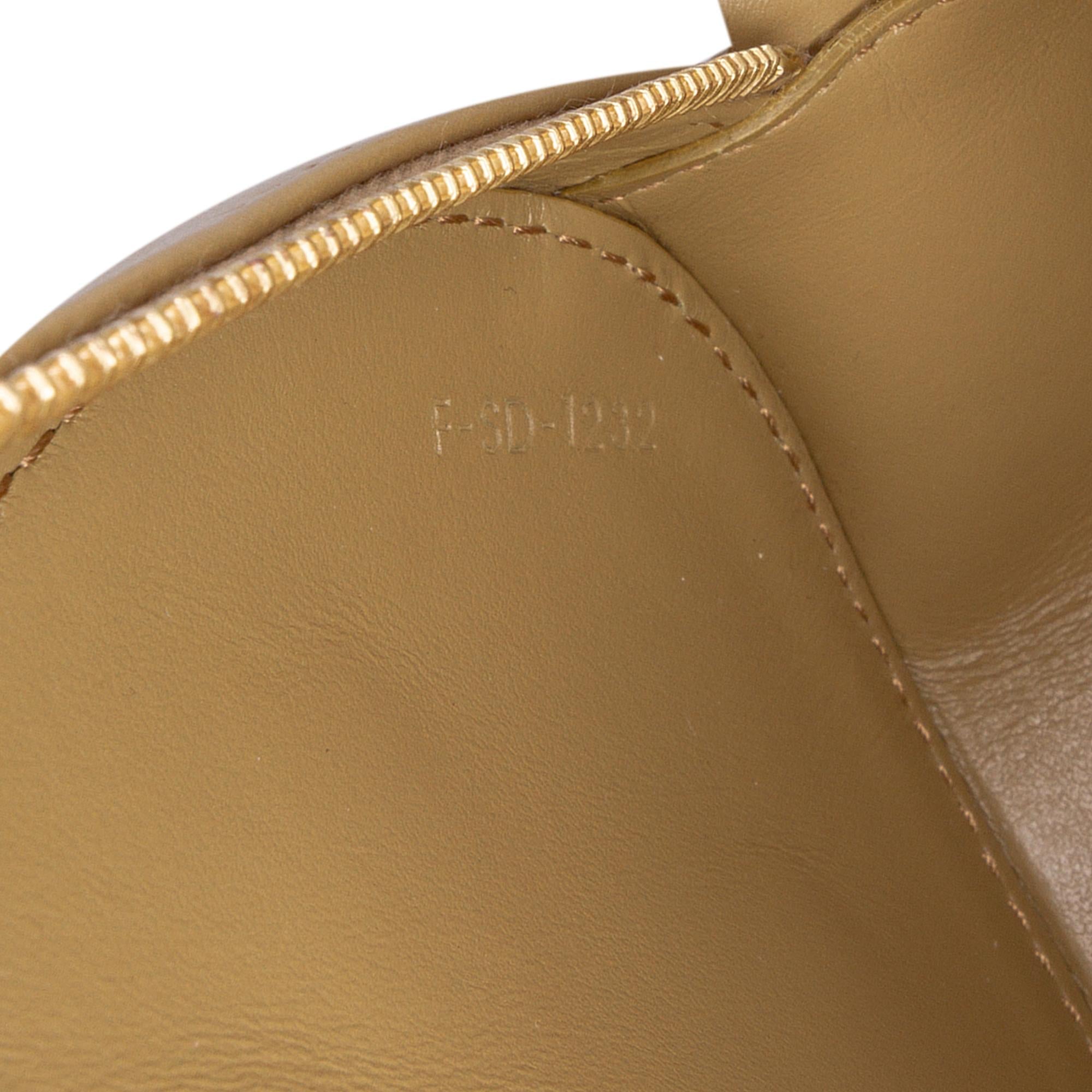 Celine Small Calfskin Cuir Triomphe Oval Crossbody