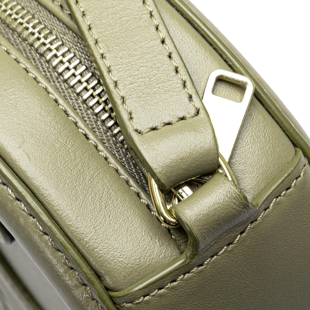 Celine Small Calfskin Cuir Triomphe Oval Crossbody