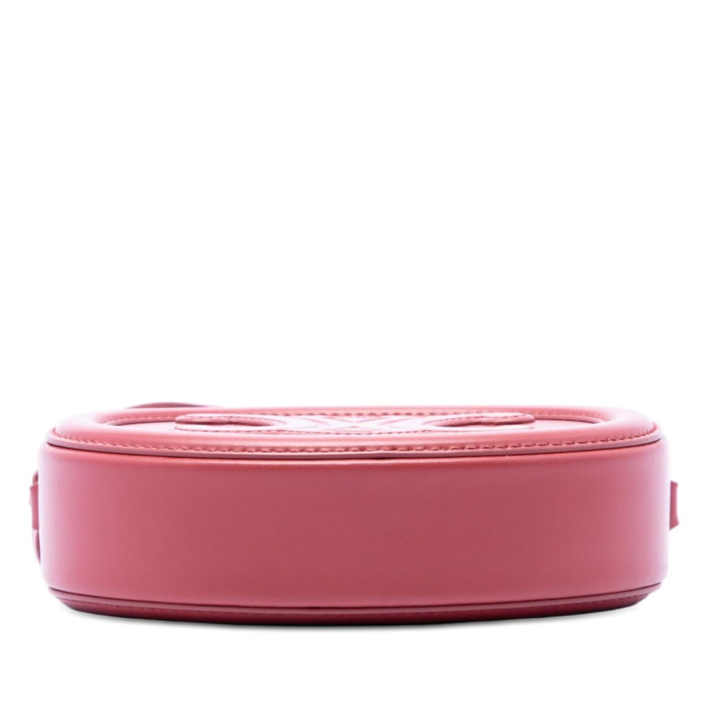 Celine Small Calfskin Cuir Triomphe Oval Crossbody
