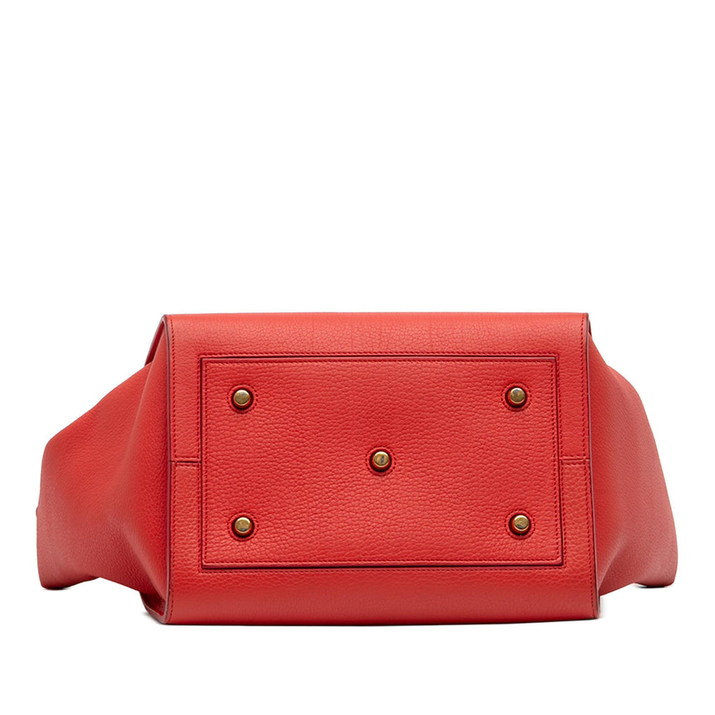 Celine Small Crisped Calfskin Tie Knot Handbag