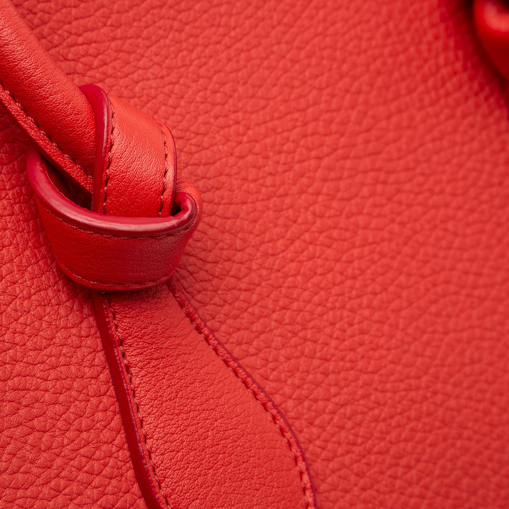 Celine Small Crisped Calfskin Tie Knot Handbag