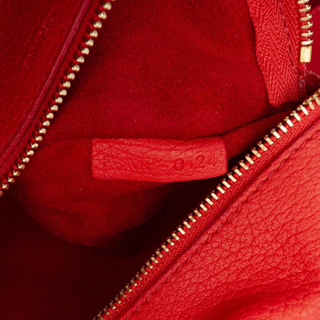 Celine Small Crisped Calfskin Tie Knot Handbag