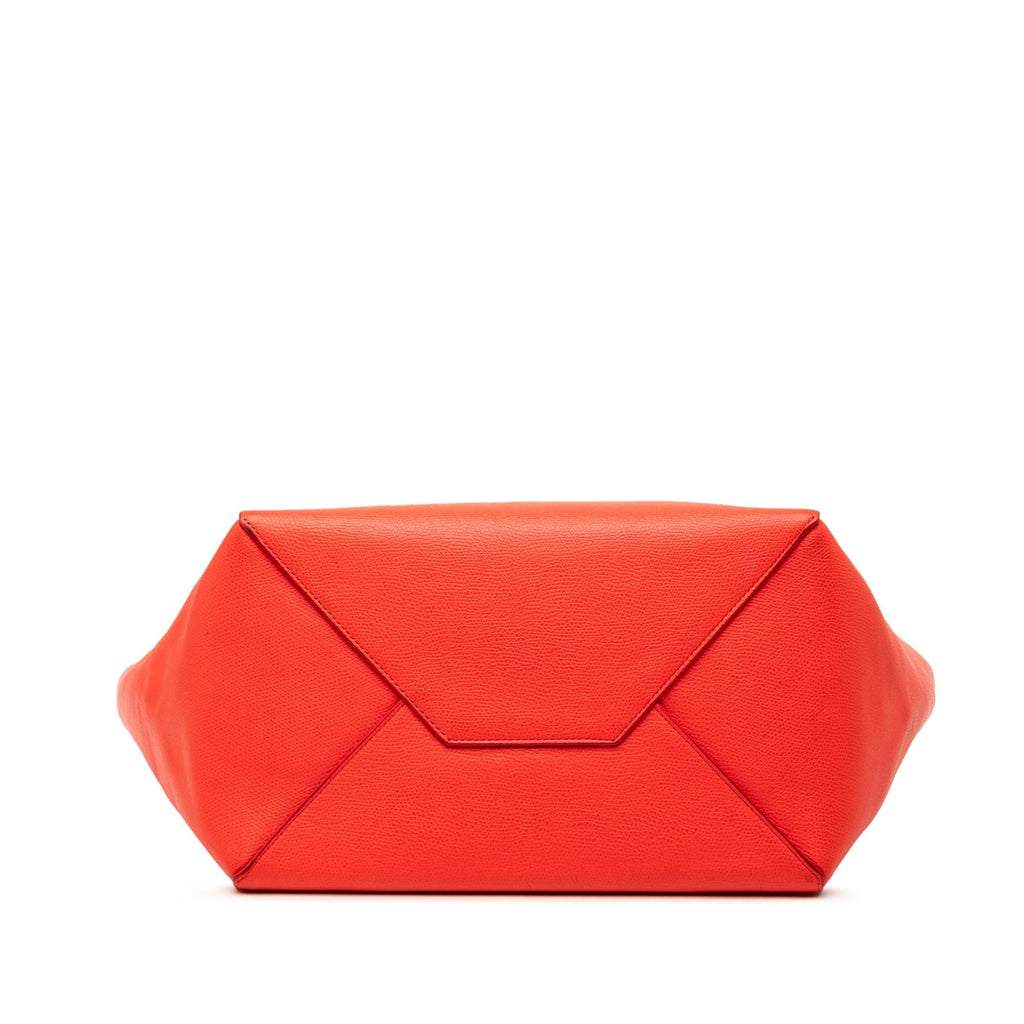 Celine Small Grained Calfskin Horizontal Phantom Cabas Tote