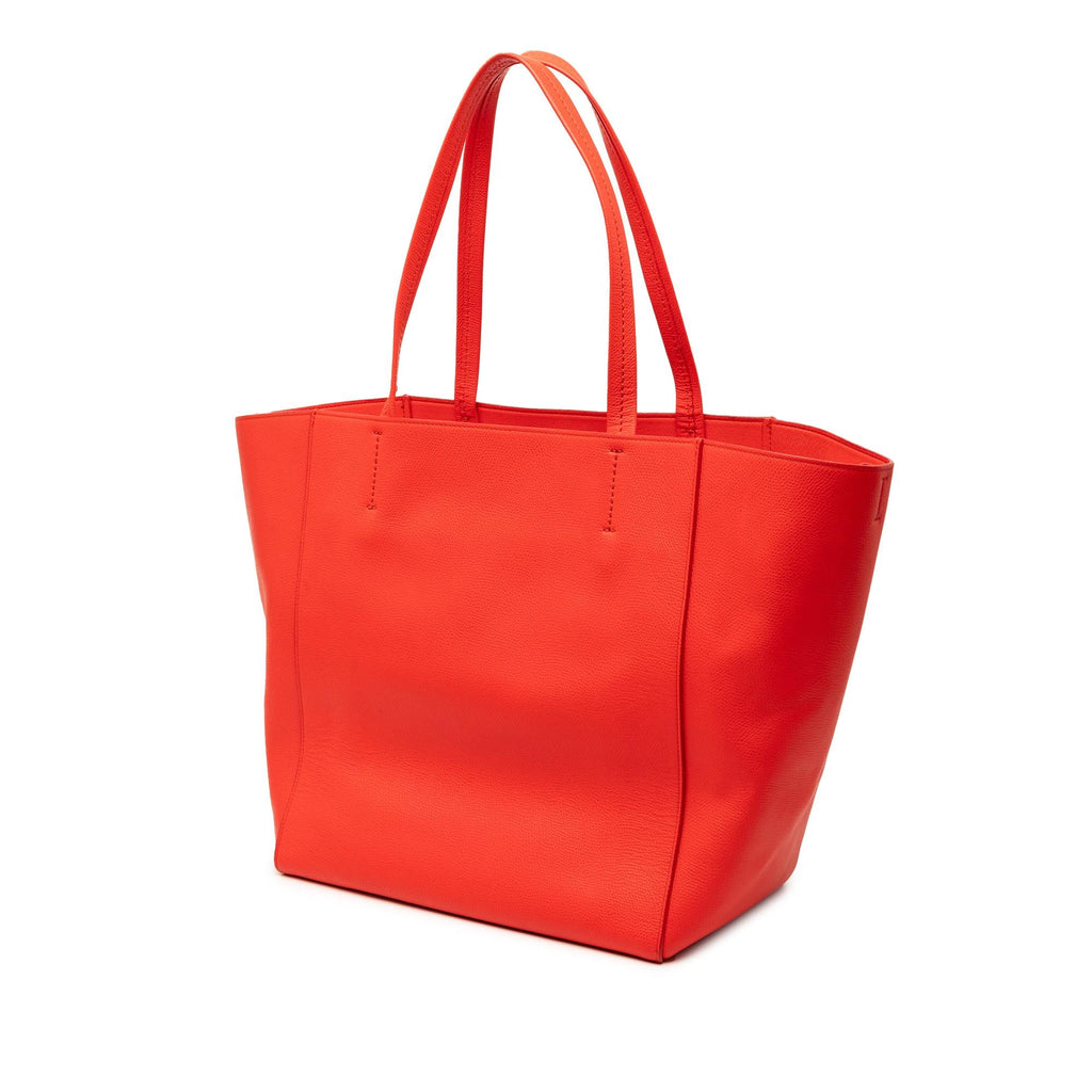 Celine Small Grained Calfskin Horizontal Phantom Cabas Tote