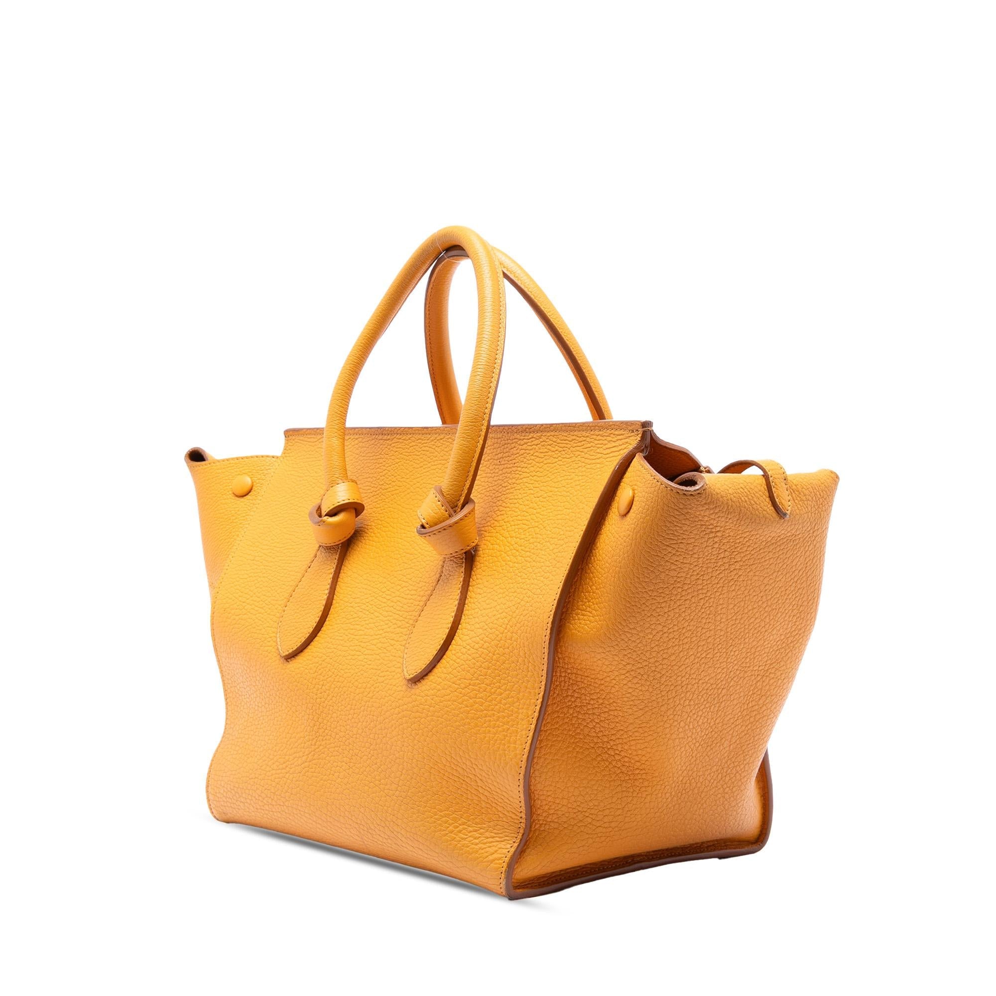 Celine Small Grained Calfskin Tie Knot Handbag