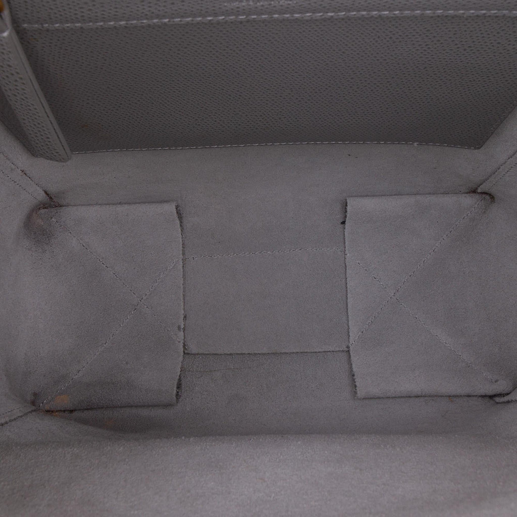 Celine Small Grained Calfskin Vertical Cabas Tote