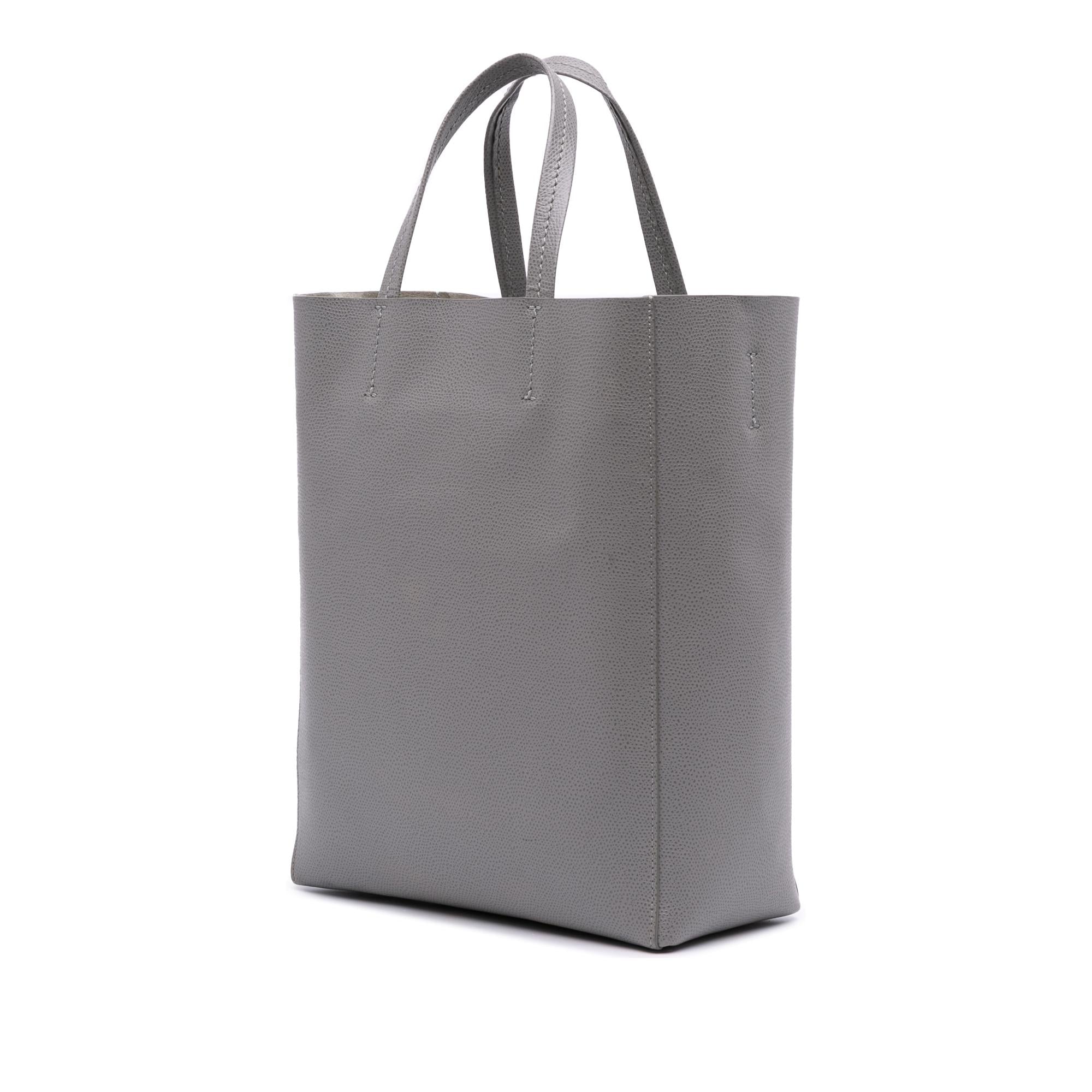 Celine Small Grained Calfskin Vertical Cabas Tote