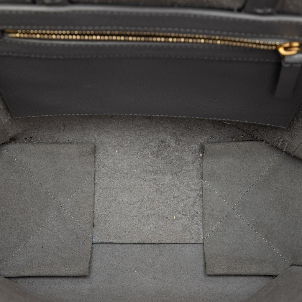 Celine Small Grained Calfskin Vertical Cabas Tote