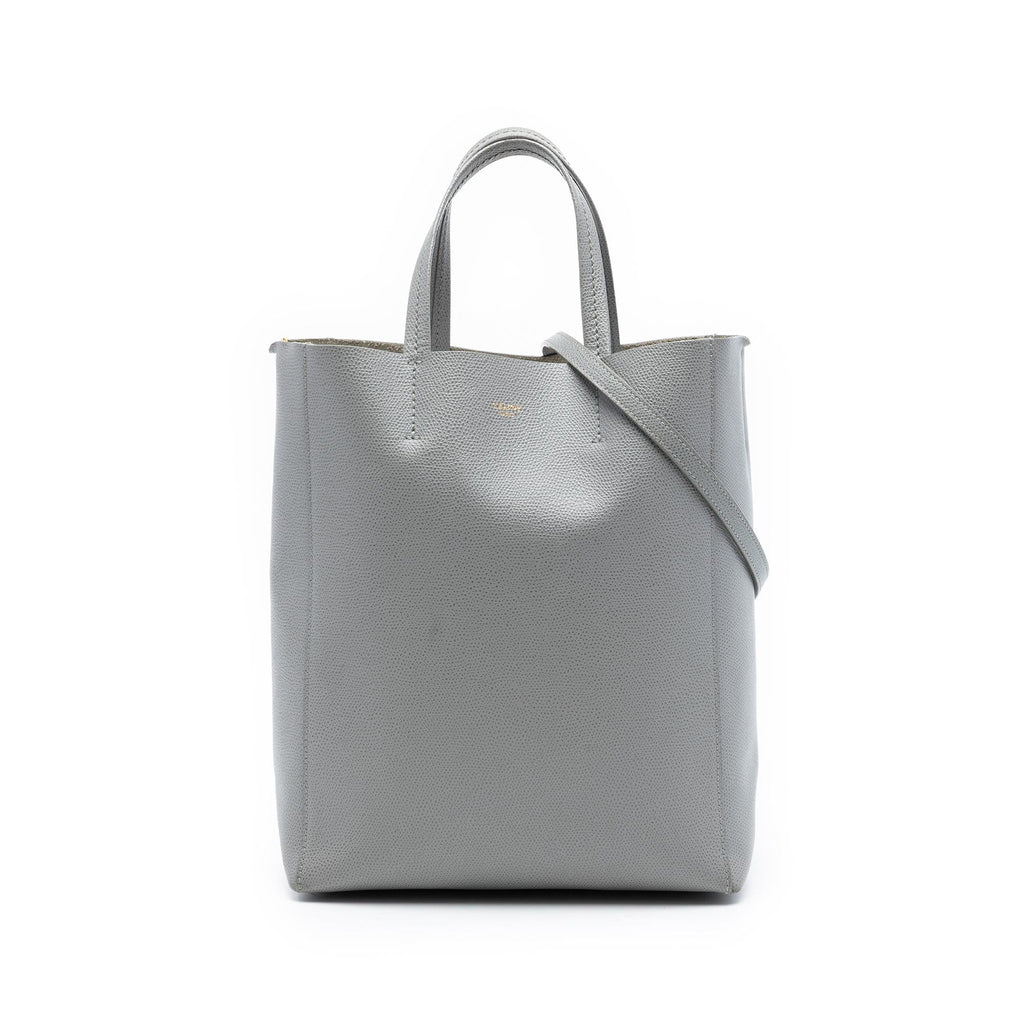 Celine Small Grained Calfskin Vertical Cabas Tote