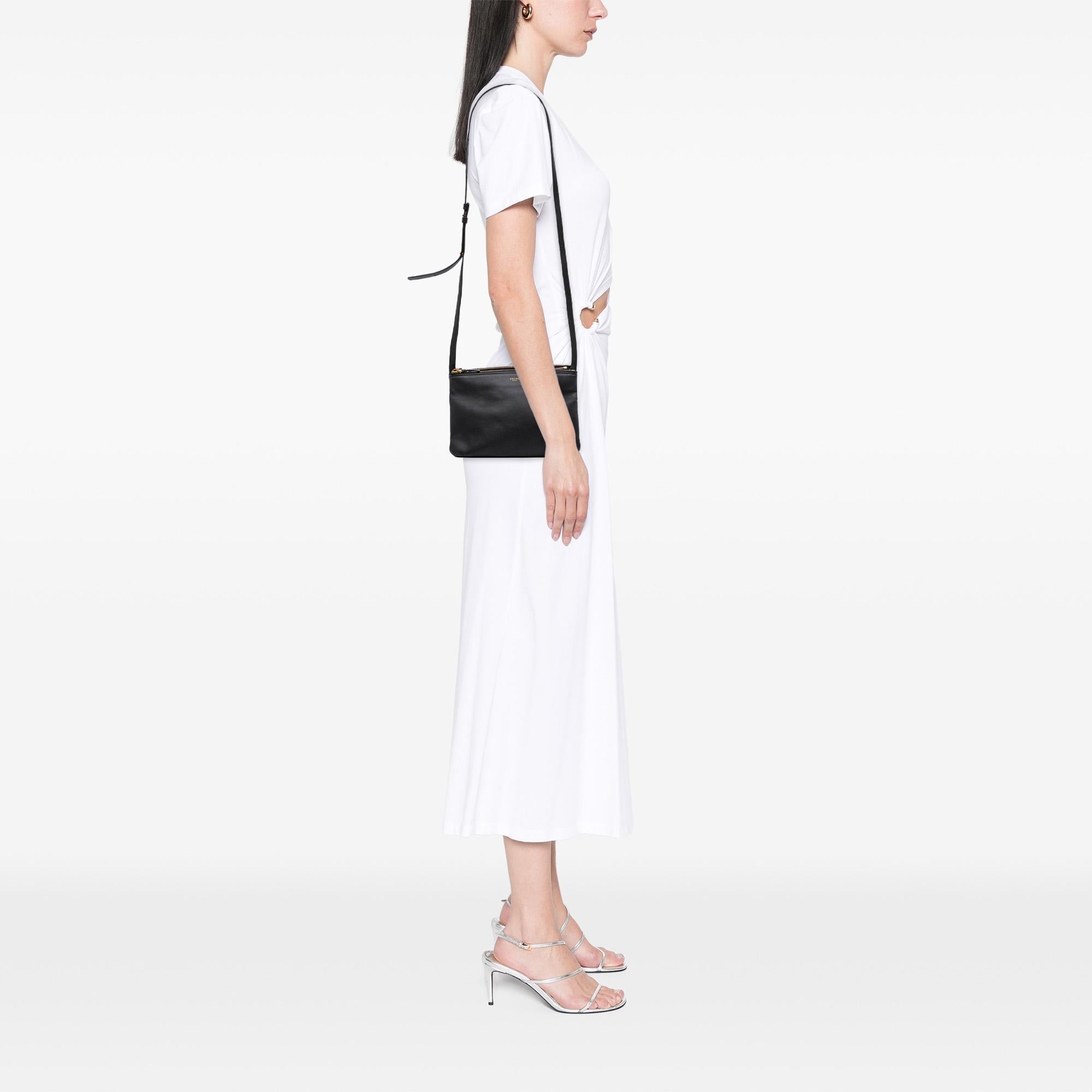 Celine Small Lambskin Trio Crossbody