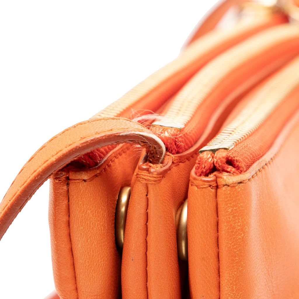 Celine Small Lambskin Trio Crossbody