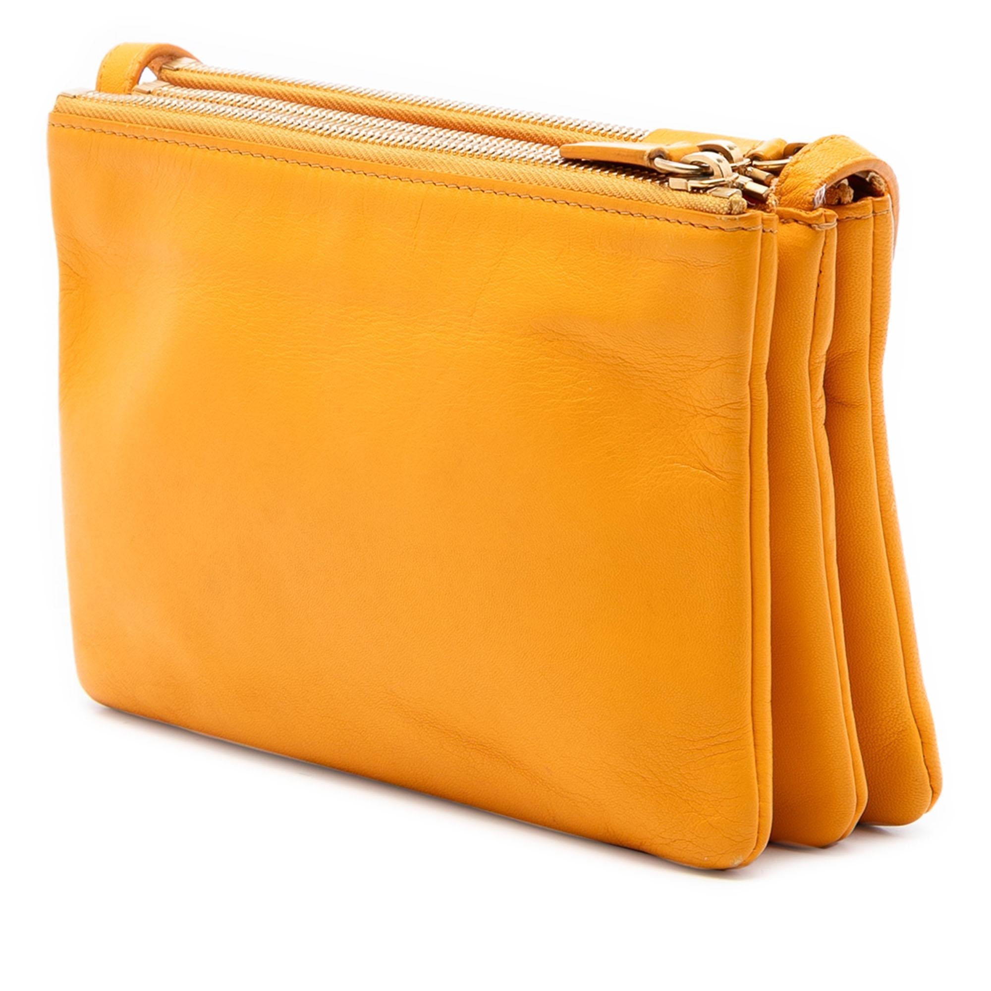 Celine Small Lambskin Trio Crossbody