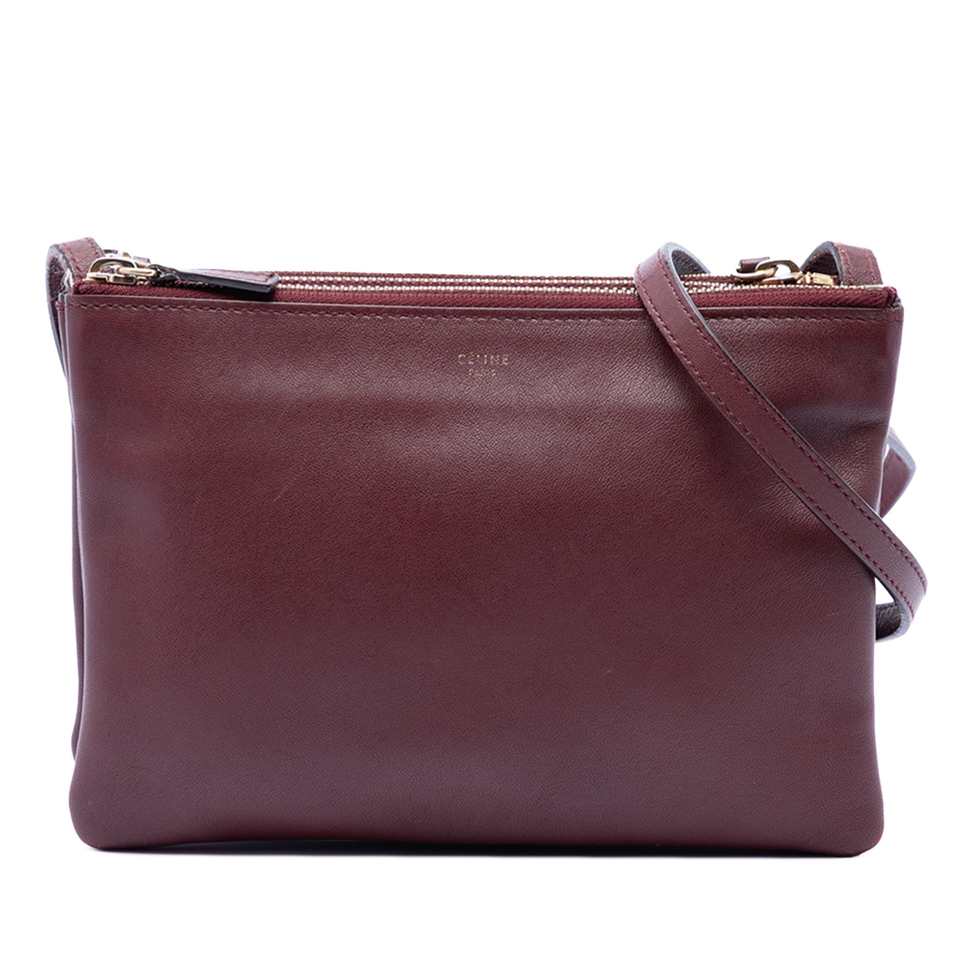 Celine Small Lambskin Trio Crossbody
