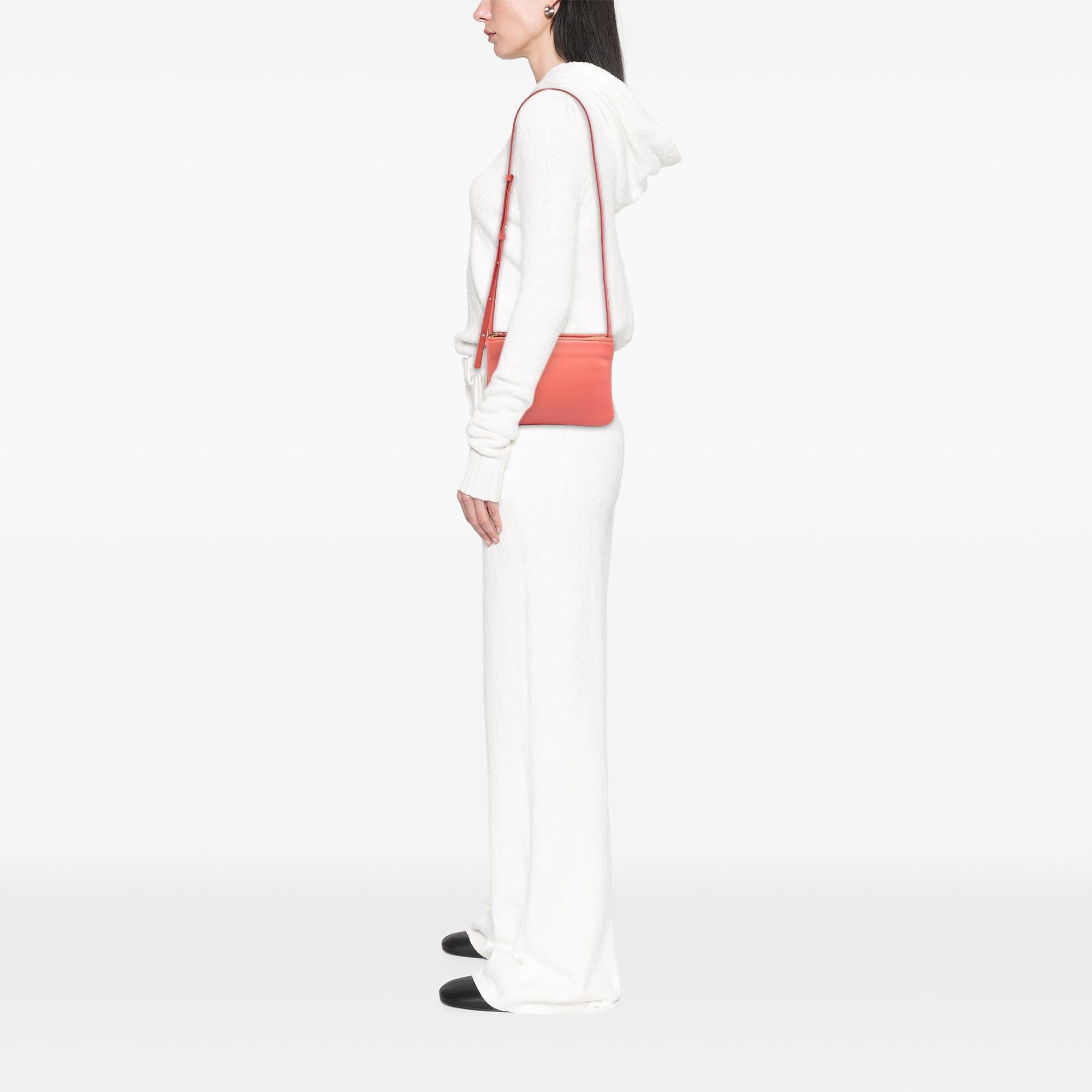 Celine Small Lambskin Trio Crossbody