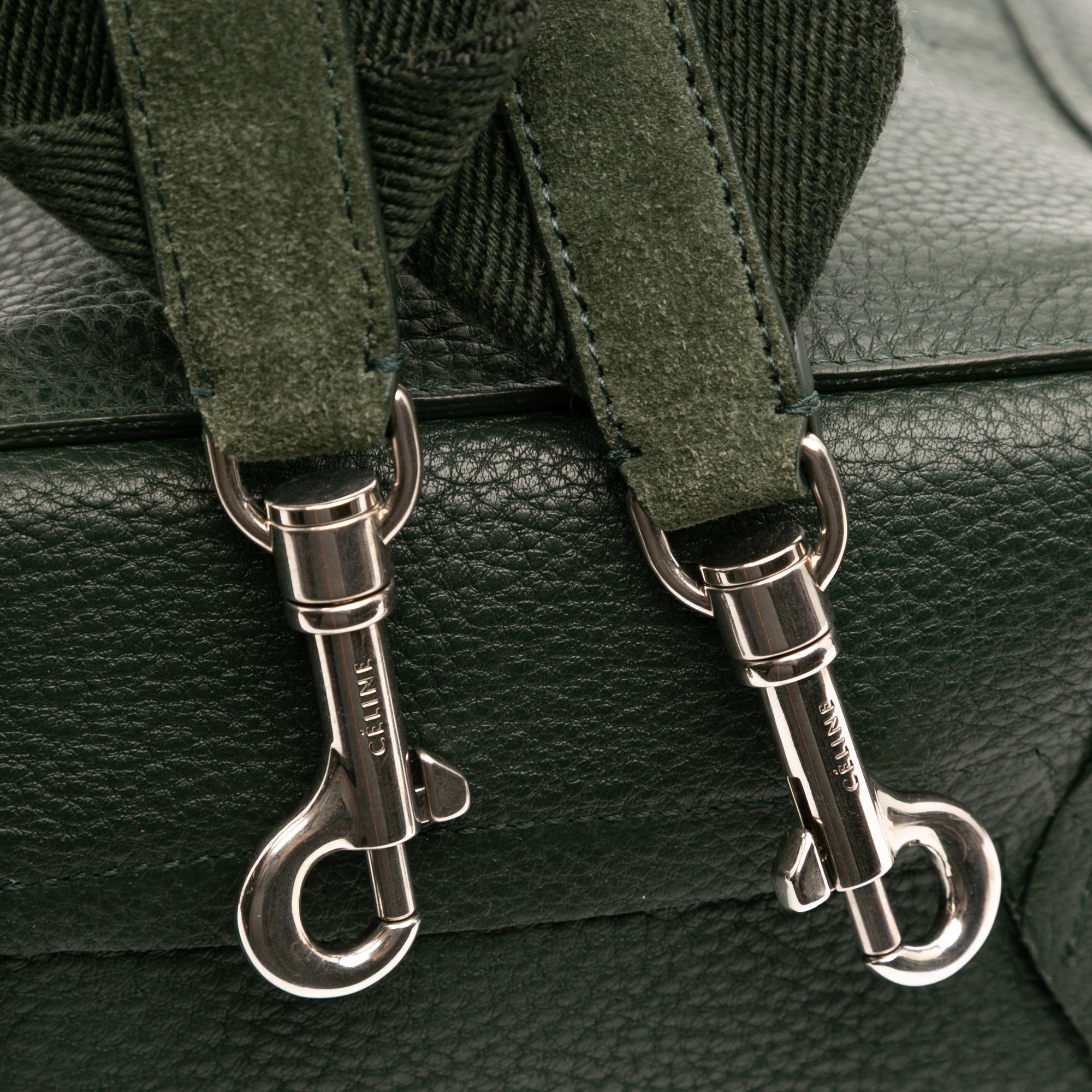 Celine Small Leather Seau Sangle Bucket Bag
