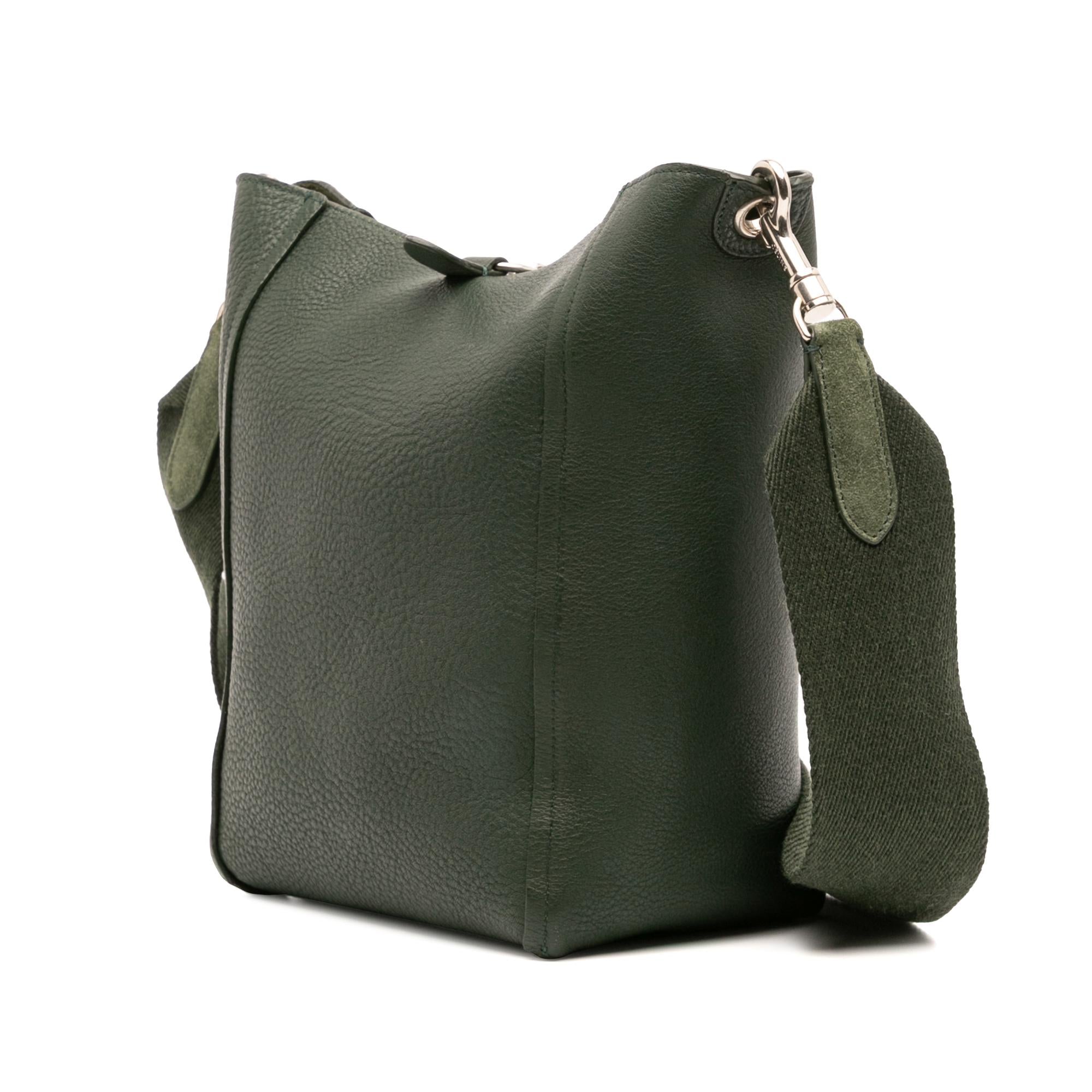 Celine Small Leather Seau Sangle Bucket Bag