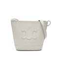 Celine Small Smooth Calfskin Cuir Triomphe Bucket Bag