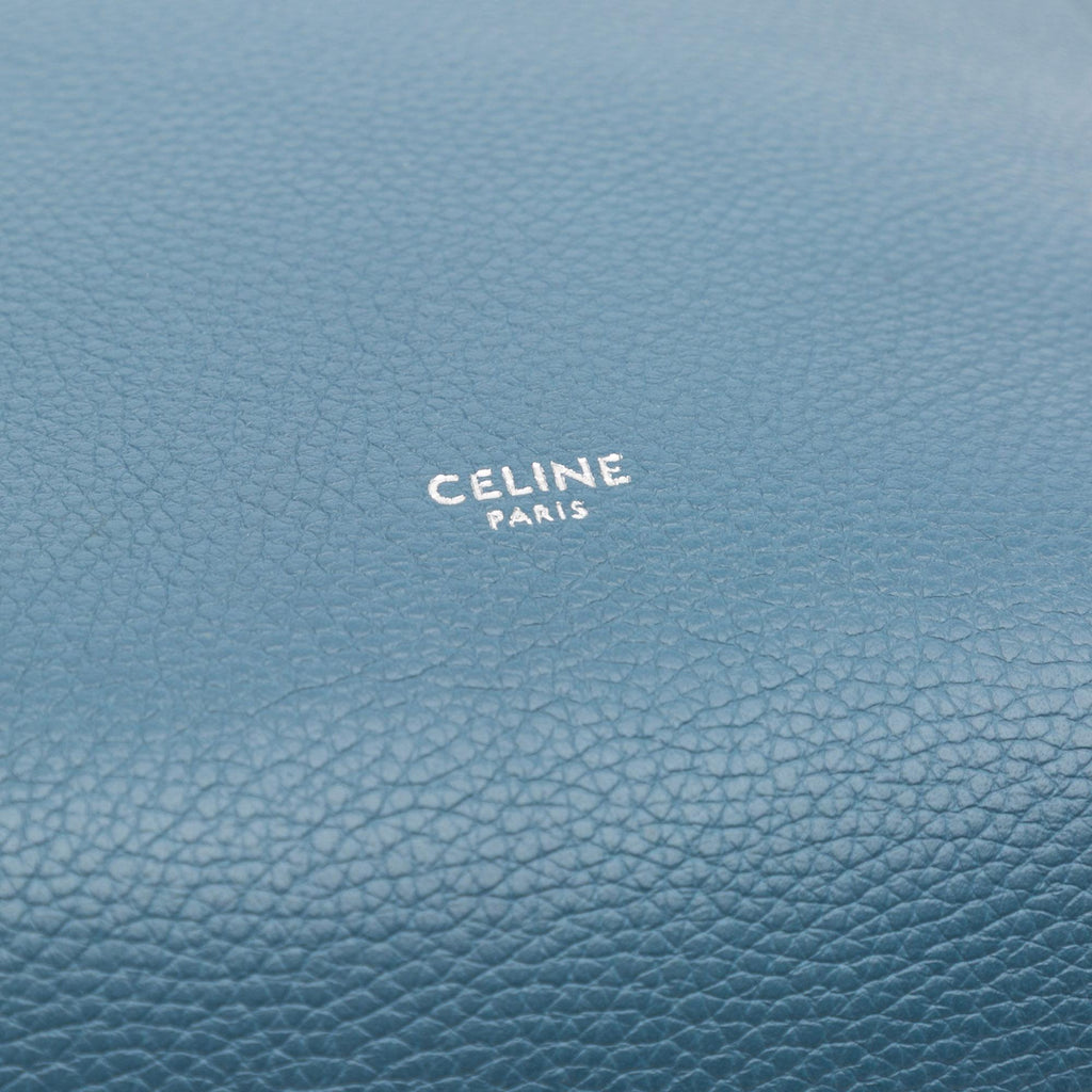 Celine Small Soft Grained Calfskin Seau Sangle Bucket Bag