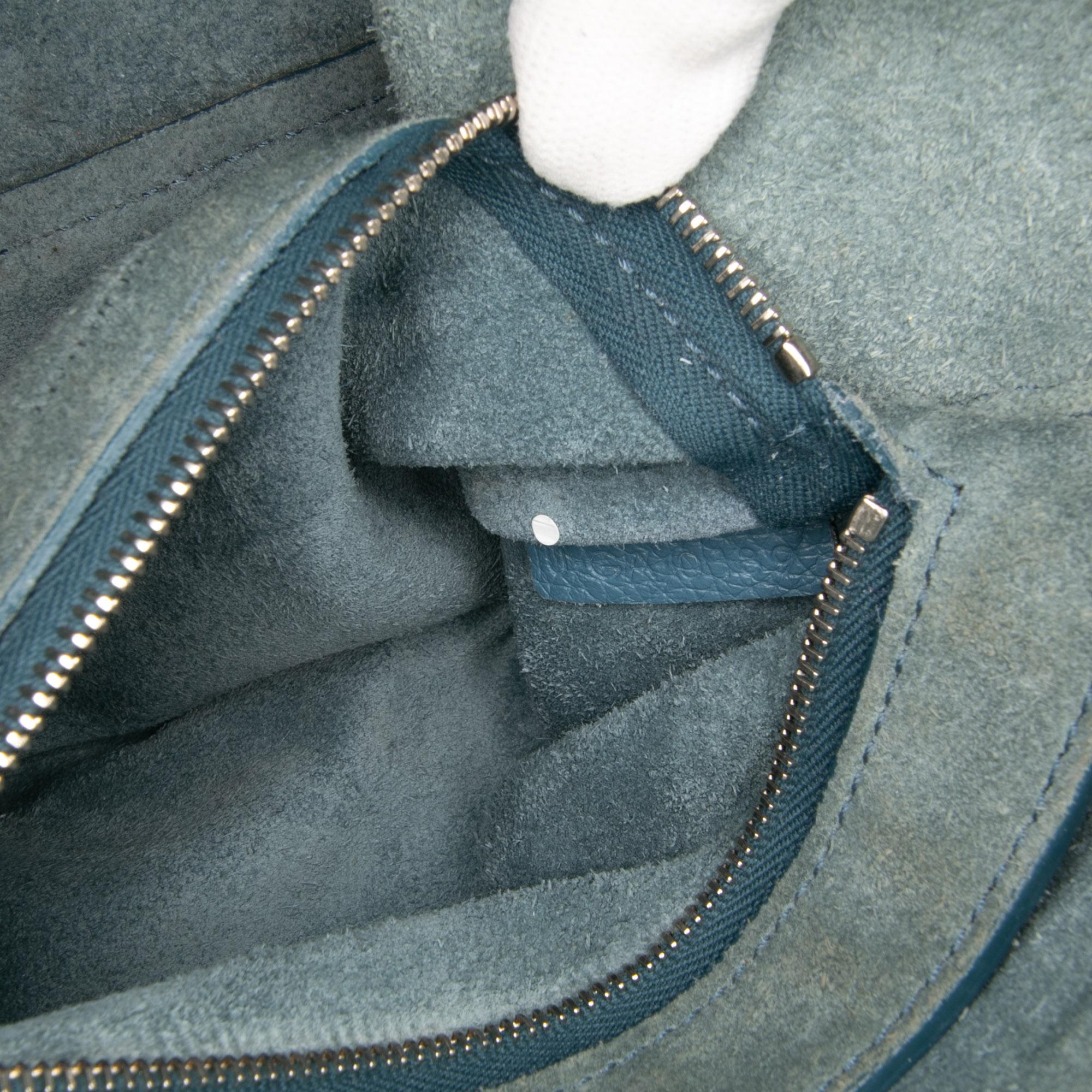Celine Small Soft Grained Calfskin Seau Sangle Bucket Bag